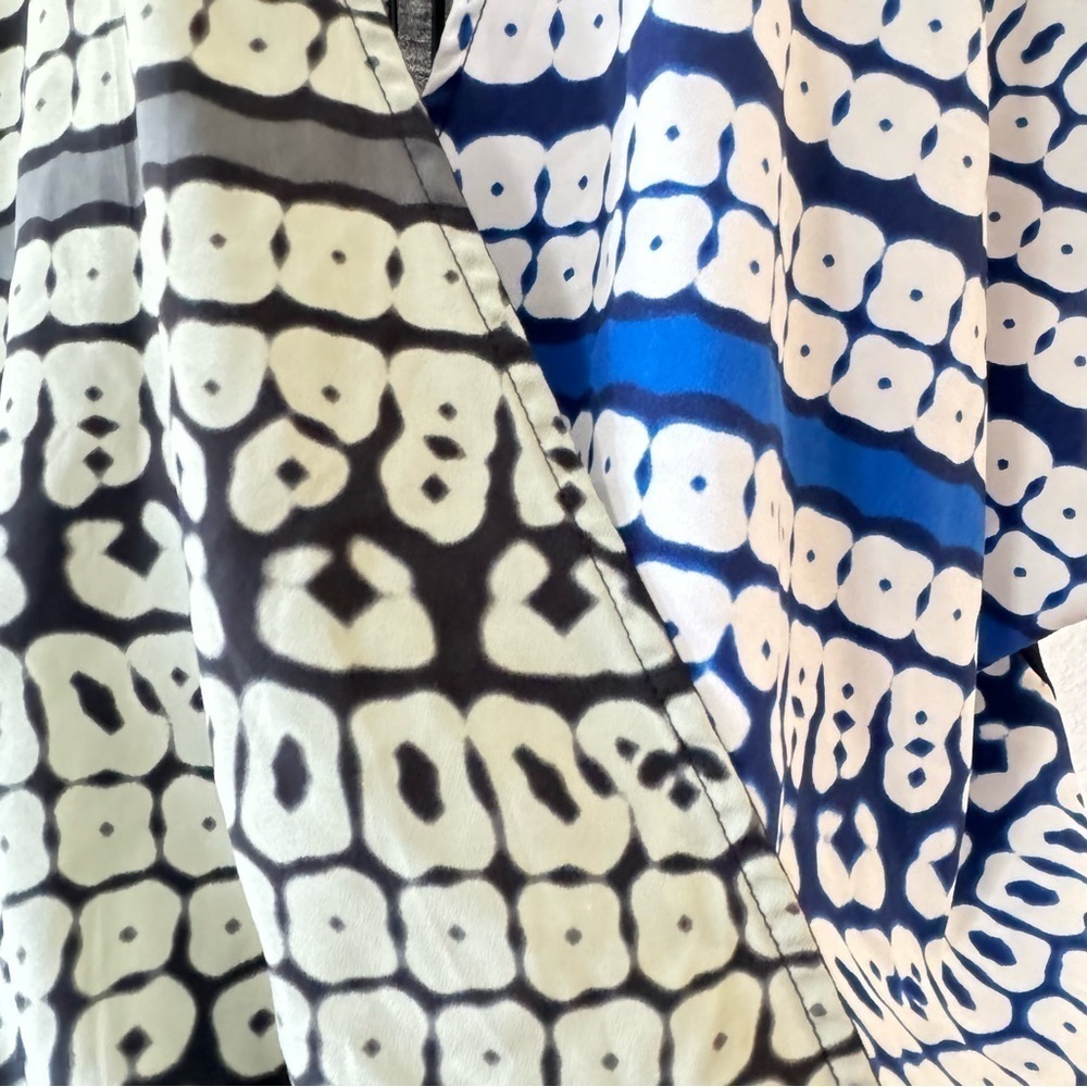 Short Sleeve Colorful Summer Blouse - Picture 5 of 6